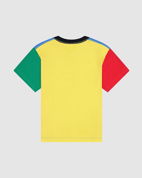 MULTI KIDS BOYS SONNIE T-SHIRTS + SINGLETS - KSHSS2432-MT-1