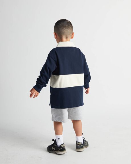 BLUE KIDS BOYS SONNIE TOPS - KSHSS2335-NV-4