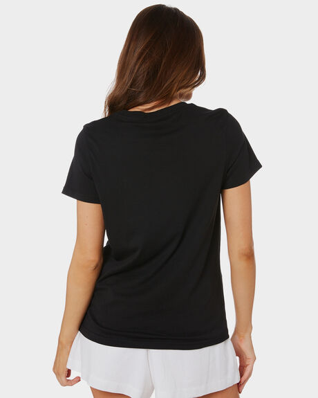 BLACK WOMENS CLOTHING AS COLOUR TEES - 4001BLACK