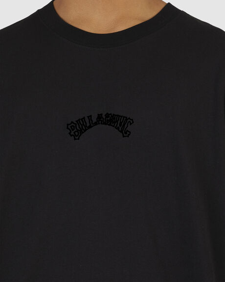 BLACK MENS CLOTHING BILLABONG T-SHIRTS + SINGLETS - UBYZT00284-BLK