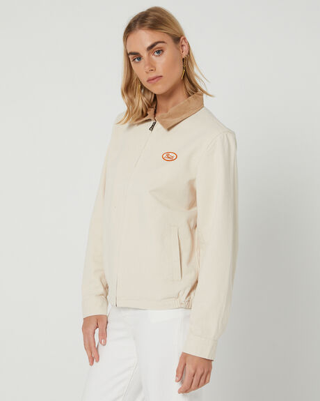NATURAL WOMENS CLOTHING BRIXTON JACKETS - 03398NAT