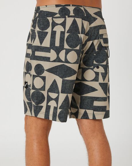 BLACK MENS CLOTHING STCY.CO BOARDSHORTS - STBS0009-28