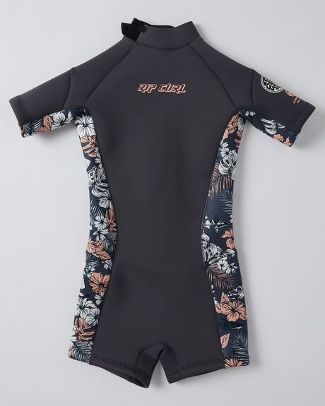 CHARCOAL SURF KIDS RIP CURL SPRINGSUITS - 112GSP8059
