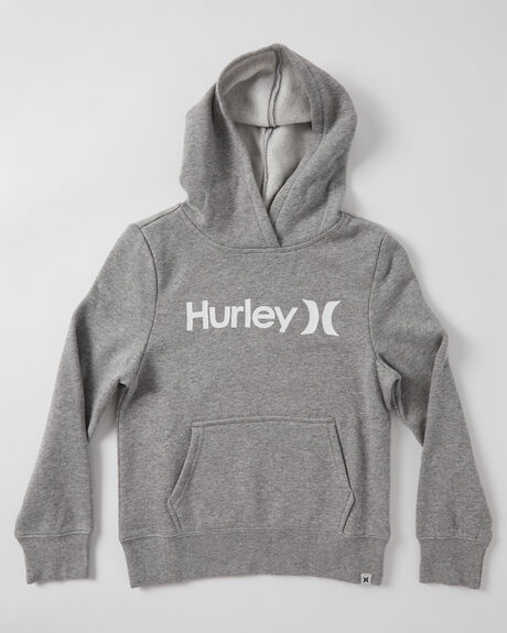 GREY HEATHER KIDS YOUTH GIRLS HURLEY JUMPERS + HOODIES - AGFL22Q1OAH063