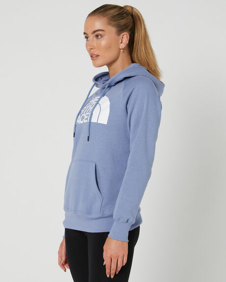 FOLK BLUE WHITE WOMENS CLOTHING THE NORTH FACE HOODIES - NF0A7UNO7V6