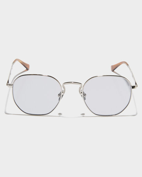 SILVER GREY MENS ACCESSORIES EPOKHE SUNGLASSES - 0857-SLVPOLTGRYSLVGY