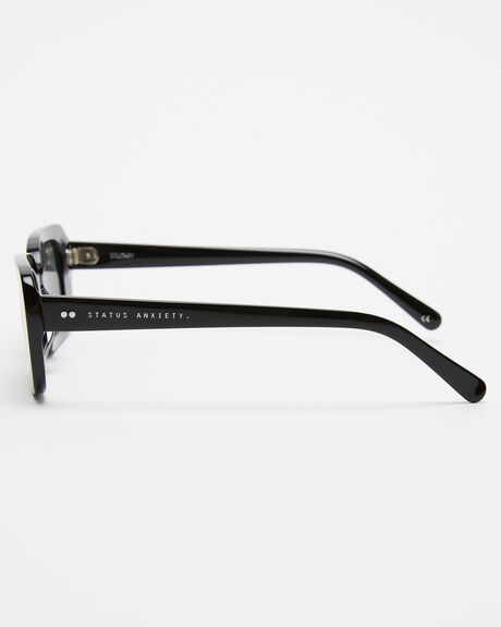 BLACK WOMENS ACCESSORIES STATUS ANXIETY SUNGLASSES - SA9672
