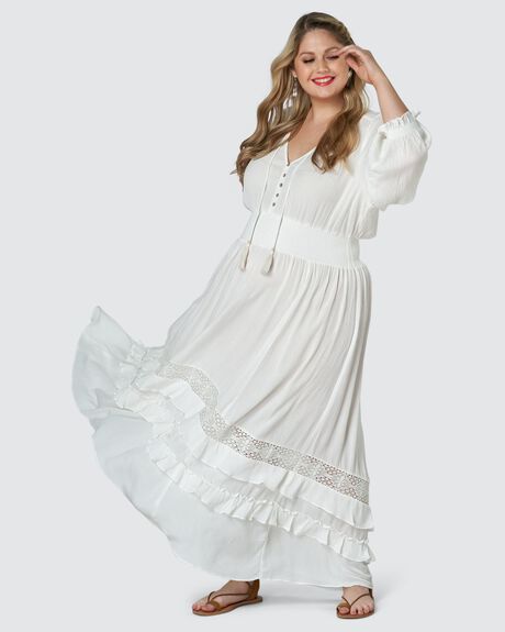 WHITE WOMENS CLOTHING THE POETIC GYPSY DRESSES - CPSS21779001-10