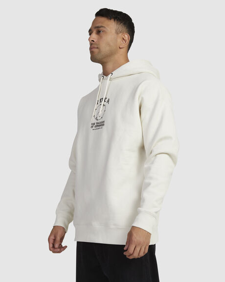 BONE MENS CLOTHING RVCA HOODIES - UVYFT00261-WEJ0