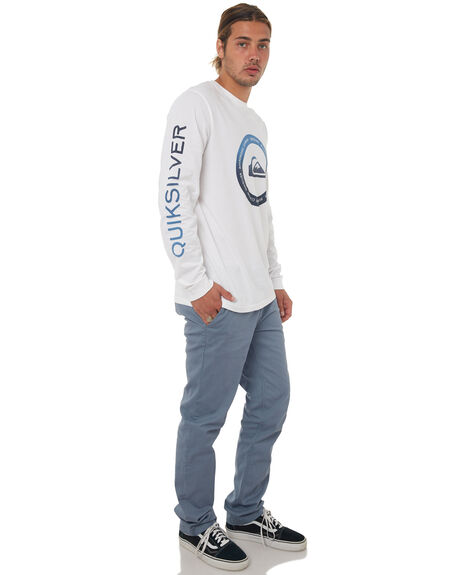 WHITE MENS CLOTHING QUIKSILVER GRAPHIC TEES - EQYZT04764WBB0