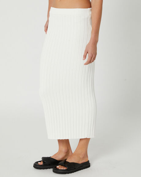 WINTER WHITE WOMENS CLOTHING THE HIDDEN WAY SKIRTS - H8233193WHT