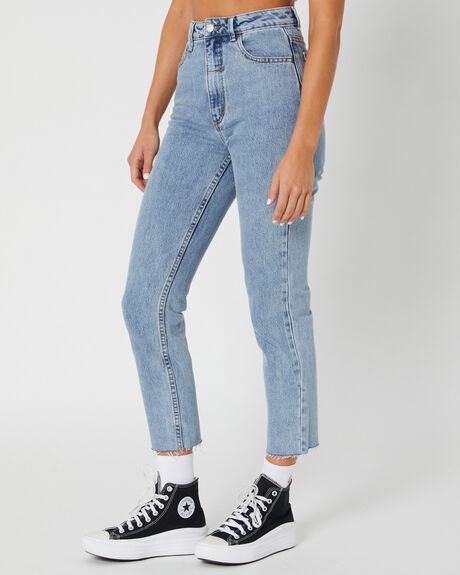 GARAGE BLUE WOMENS CLOTHING THRILLS JEANS - WTDP-422EGBLK