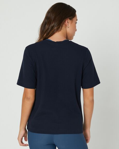 NAVY WOMENS ACTIVEWEAR DK ACTIVE TOPS - DK11-010-NVY-XS