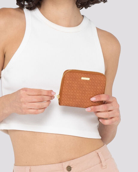 TAN WOMENS ACCESSORIES RUSTY PURSES + WALLETS - WAL0860TAN