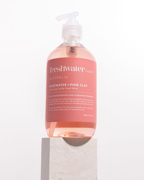 ROSEWATER PINK CLAY HOME + BODY BODY FRESHWATER FARM SKINCARE - 67010