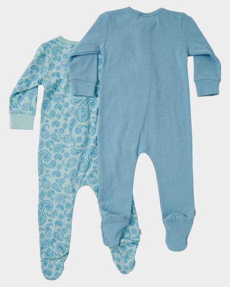 PAISLEY BLUE KIDS BABY PUMPKIN PATCH CLOTHING - 20B7015CAGPAISB