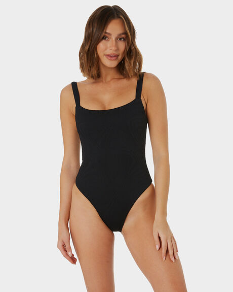 BLACK WOMENS SWIMWEAR FELLA SWIM ONE PIECES - FS-OP-036BLK