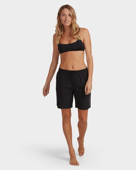 BLACK WOMENS CLOTHING BILLABONG SHORTS - UBJBS00102-BLK