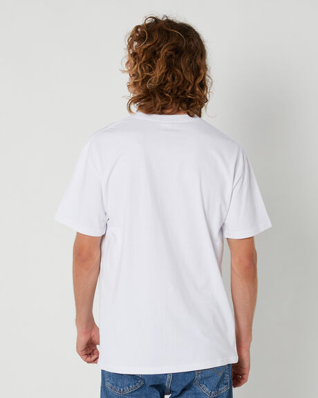 WHITE MENS CLOTHING XLARGE T-SHIRTS + SINGLETS - XL035000WHITE