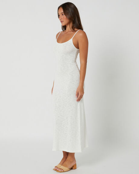 WHITE WOMENS CLOTHING THE HIDDEN WAY DRESSES - HWWS24417WHT