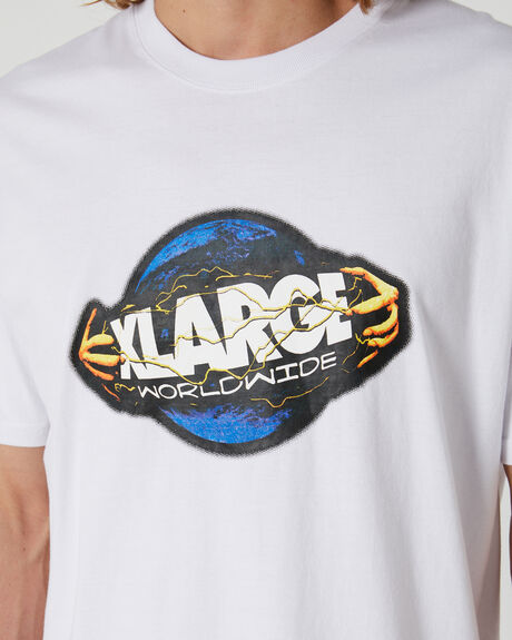 WHITE MENS CLOTHING XLARGE GRAPHIC TEES - XL035000WHITE