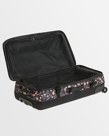 ANTHRACITE KERALA BORDER WOMENS ACCESSORIES ROXY TRAVEL + LUGGAGE - ERJBL03309-KVJ5
