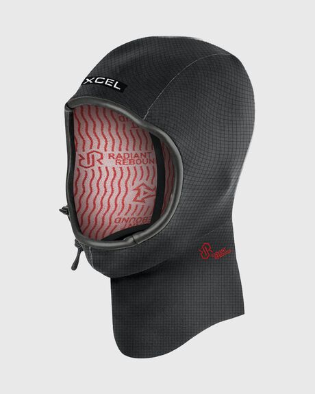 Patagonia R3 Yulex Insertable Wetsuit Hood Black SurfStitch