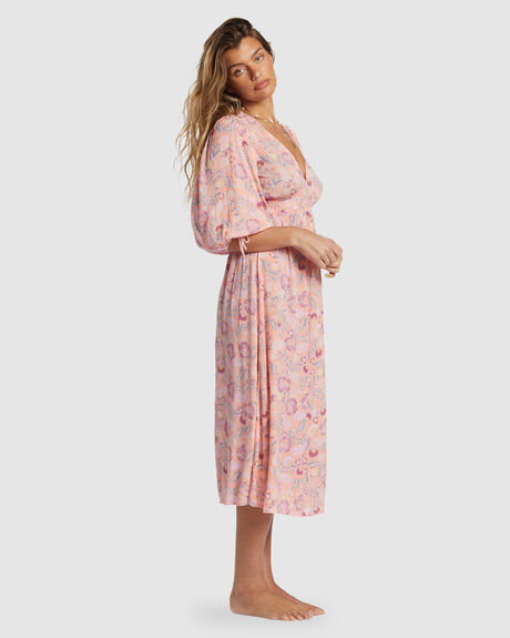 PEACH PARADISE WOMENS CLOTHING BILLABONG DRESSES - ABJWD00723-MGK0