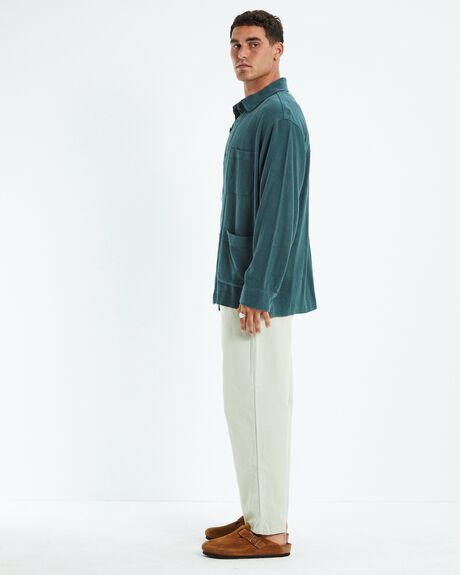 GREEN MENS CLOTHING ARVUST SHIRTS - 52442700026