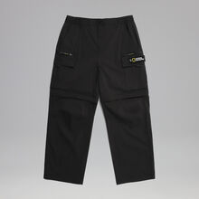 National Geographic Multiway Zip Shorts And Pant 2In1 - Carbon Black ...