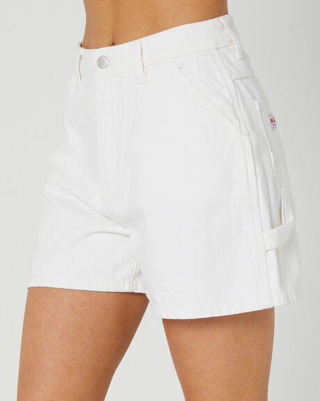 VINTAGE WHITE WOMENS CLOTHING ROLLAS SHORTS - 14766-006
