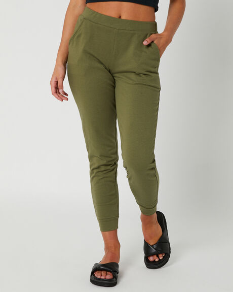 KHAKI WOMENS CLOTHING BETTY BASICS PANTS - BB723KHK