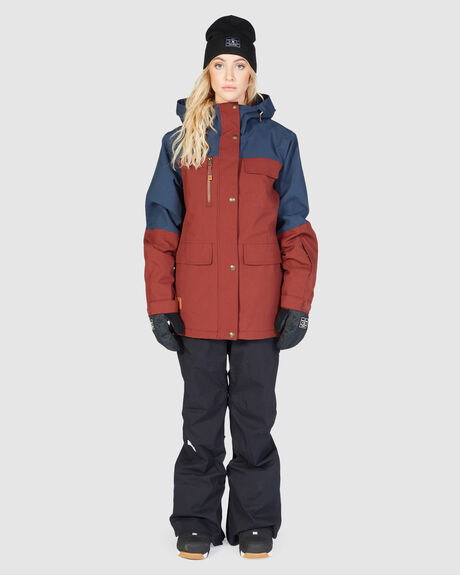 ANDORA SNOW WOMENS DC SHOES SNOW JACKET - ADJTJ03029-RSD0