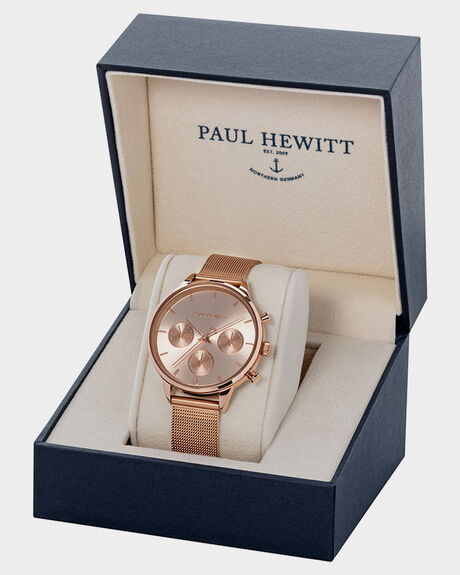 ROSE GOLD MENS ACCESSORIES PAUL HEWITT WATCHES - PH-E-R-RS-4SRGLD