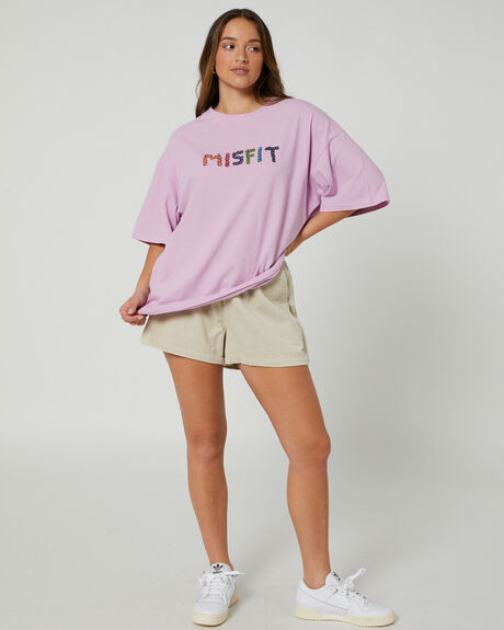 LILAC WOMENS CLOTHING MISFIT TEES - MT122006LIL