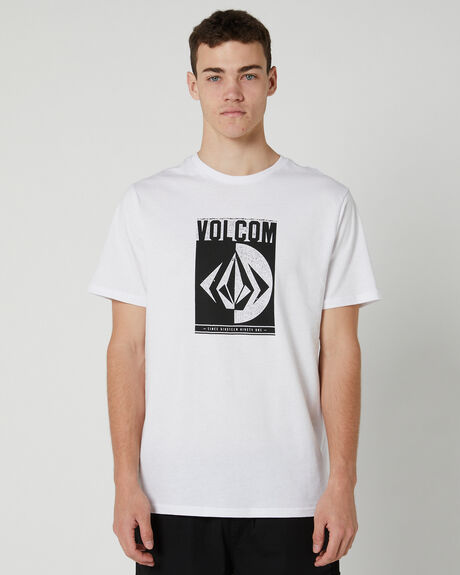 WHITE MENS CLOTHING VOLCOM T-SHIRTS + SINGLETS - A5002309-WHT