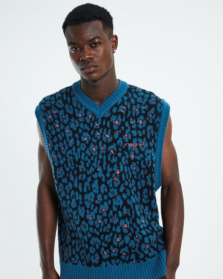 TEAL MENS CLOTHING INSIGHT KNITS + CARDIGANS - 52287100027