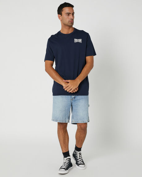 NAVY MENS CLOTHING VOLCOM GRAPHIC TEES - A5002216NVY