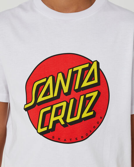 WHITE KIDS BOYS SANTA CRUZ TOPS - SB1220101WHT