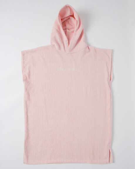 PINK KIDS GIRLS SWELL TOWELS - S62211611PNK