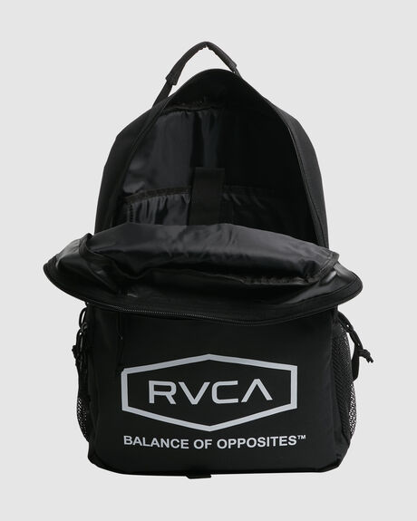 BLACK MENS ACCESSORIES RVCA BAGS + BACKPACKS - UVYBP00102-BLK