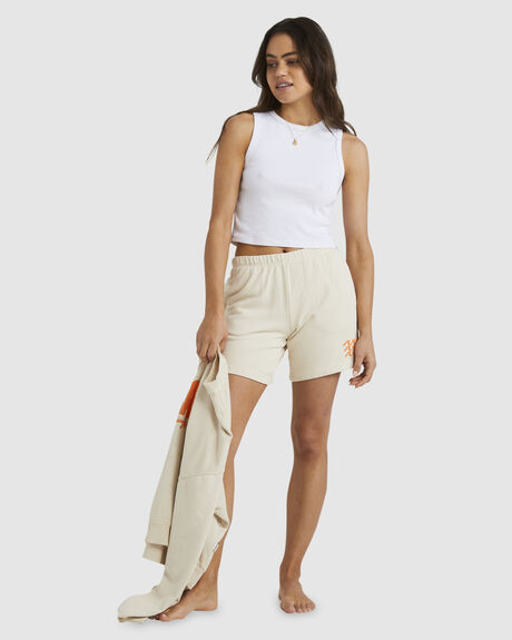 ANTIQUE WHITE WOMENS CLOTHING BILLABONG SHORTS - UBJFB00124-ANW