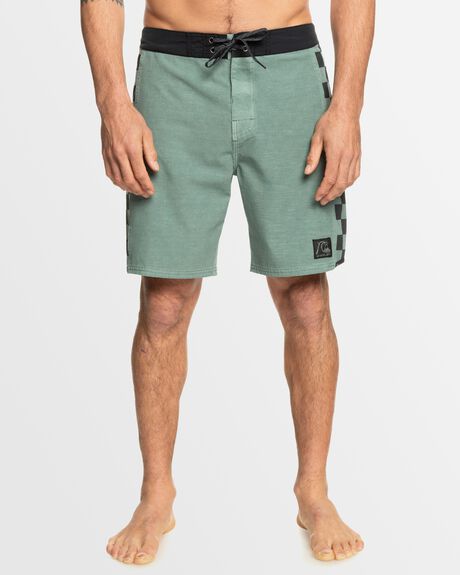 CHINOIS GREEN MENS CLOTHING QUIKSILVER BOARDSHORTS - AQYBS03619-GKB0