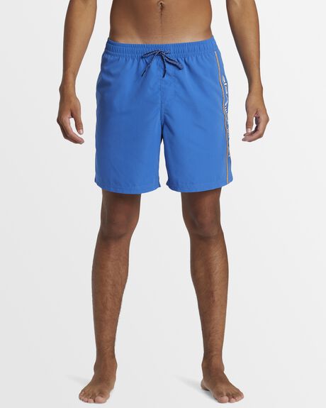 NEBULAS BLUE MENS CLOTHING QUIKSILVER BOARDSHORTS - AQYJV03140-BQV0