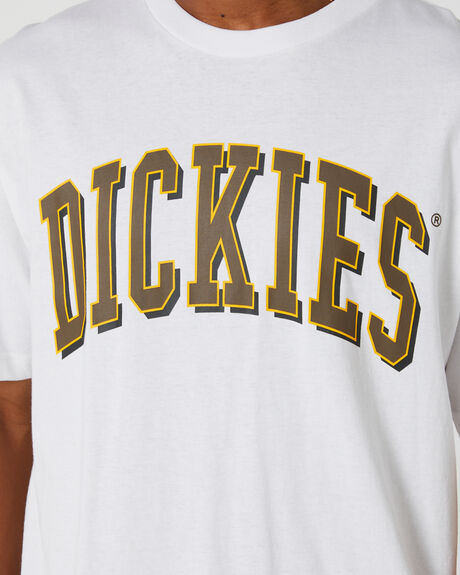 WHITE MENS CLOTHING DICKIES GRAPHIC TEES - DM123-SS06WHITE