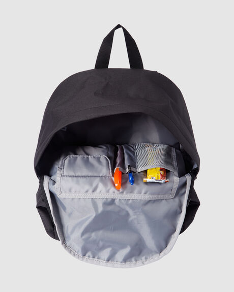 BLACK MENS ACCESSORIES QUIKSILVER BACKPACKS + BAGS - AQYBP03169-KVJ0