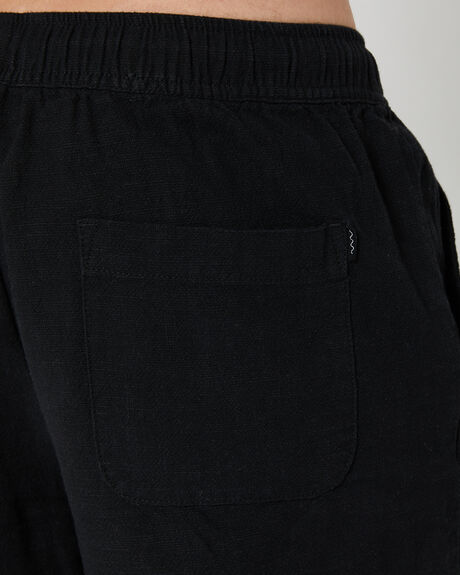 BLACK MENS CLOTHING SWELL SHORTS - SWMS23216BLK