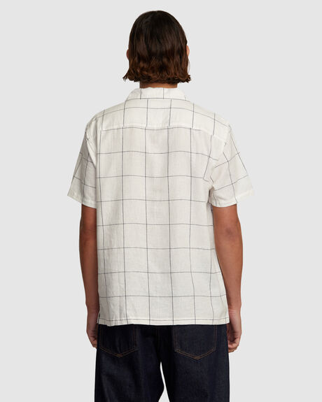 NATURAL MENS CLOTHING RVCA SHIRTS - AVYWT00382-NAT