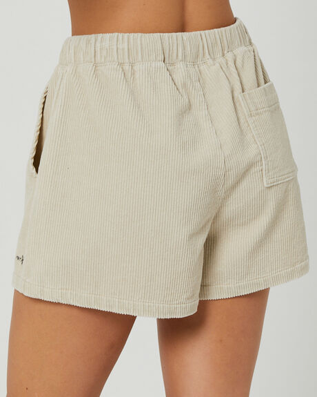 DIRTY WHITE WOMENS CLOTHING MISFIT SHORTS - MT111605WHI