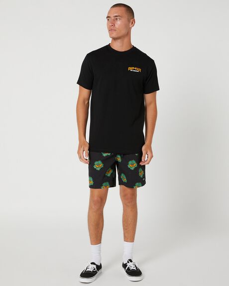 BLACK MENS CLOTHING STCY.CO BOARDSHORTS - STBS0011-28